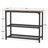 Small Console Table, Sofa Table With Double Mesh Shelves, Industrial Entryway Table For Entryway, Hallway, Foyer, Front Hall, Sofa Couch, Living Room, Bar, Kitchen, 32 Inch, Rustic-604841837