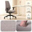 Chaise de bureau ergonomique en tissu avec profondeur d'assise réglable et accoudoirs 3D, chaise de direction à dossier haut pour bureaux modernes-129168538