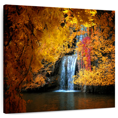 Alvord Strasbourg Autumn Waterfall