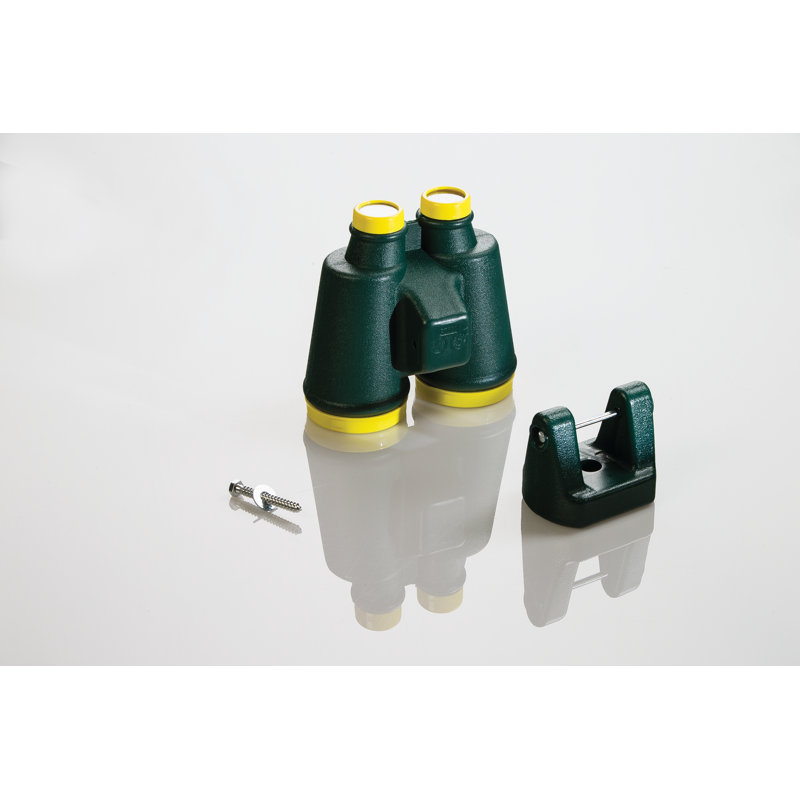 Plastic Playset Binoculars, Green