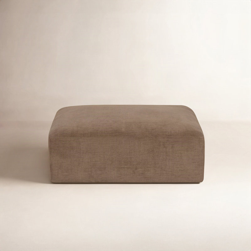 Repose-pieds Colette taupe, Tanné