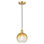 Edison - Brookhaven Globe - Mini luminaire suspendu à cordon 8 po 1 lumière