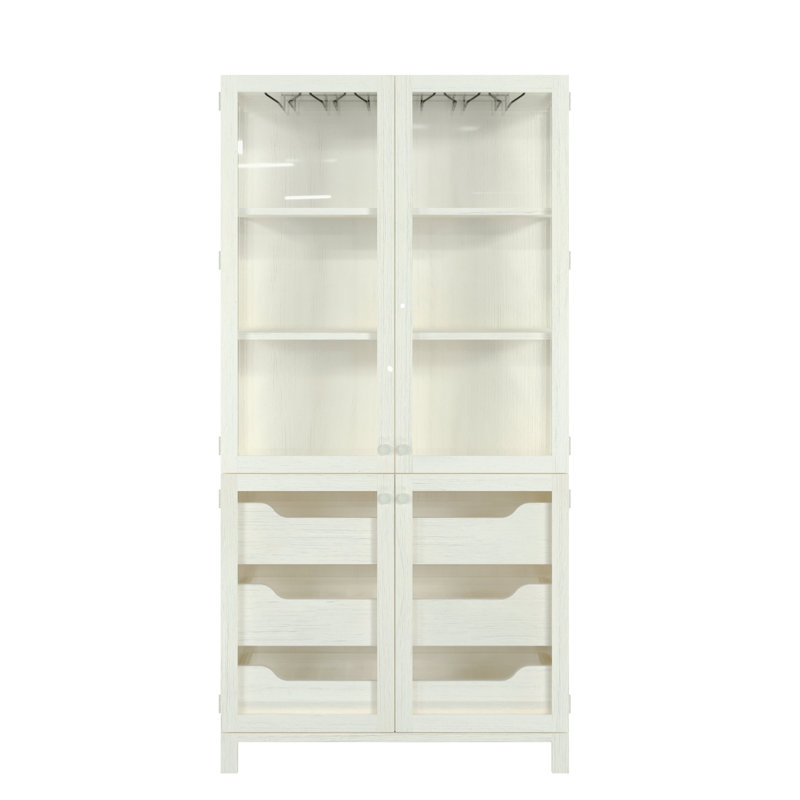 Vitrine Laurie II, Blanc