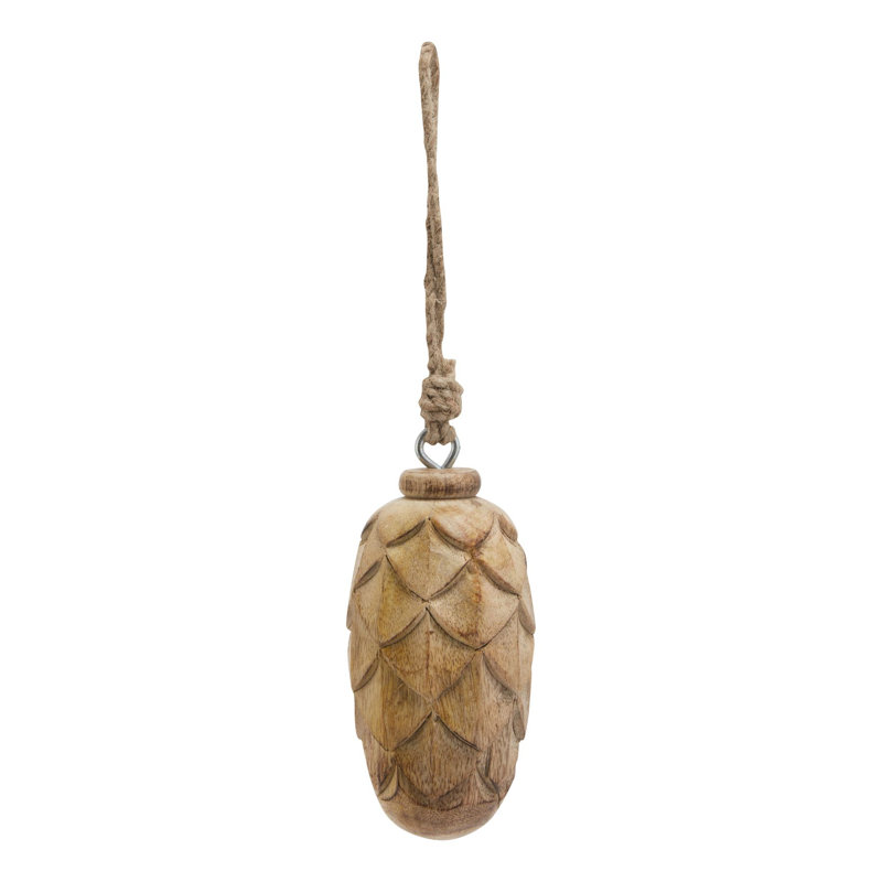Aniyahlee Handmade Wood Novelty & Humour Ornament Accessory, Natural, 10cm H x 6cm W x 6cm D