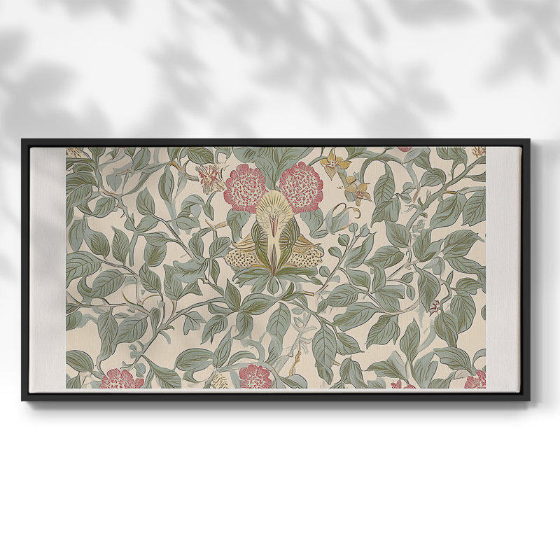 Botanical Series-CXXIX Framed Canvas Print