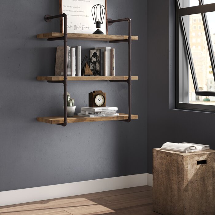 Williston Forge Bonnay 3 Piece Tiered Shelf & Reviews | Wayfair