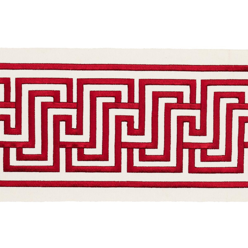 Schumacher x Mary McDonald Labyrinth Tape, Ruby