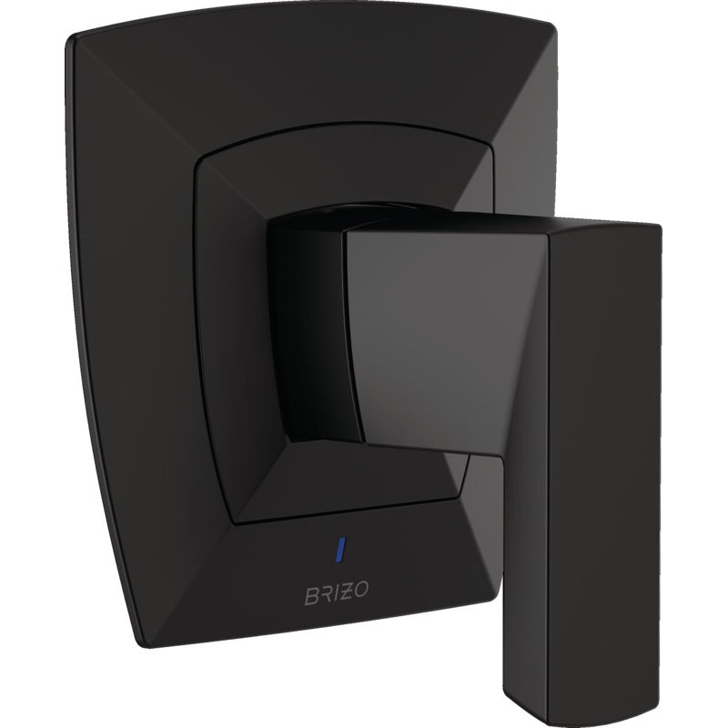 Vettis Pressure Balance Valve Only Trim, Matte Black