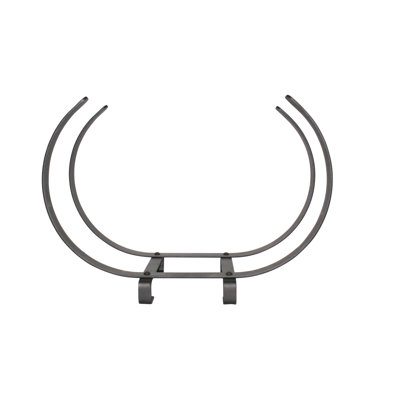 Handcrafted U Shaped Fireplace Steel Grate