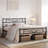 88.5cm Height Metal Bed Frame with Cloud-inspired Design Headboard-1728488639-1712647854