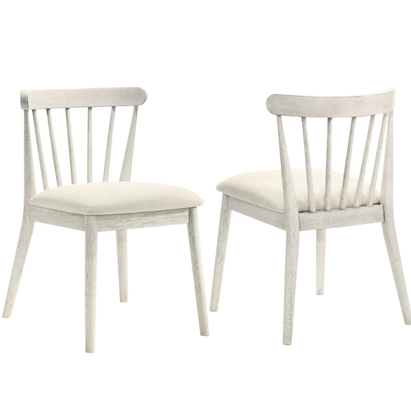 Chaise d'appoint Rustic 2, Blanc