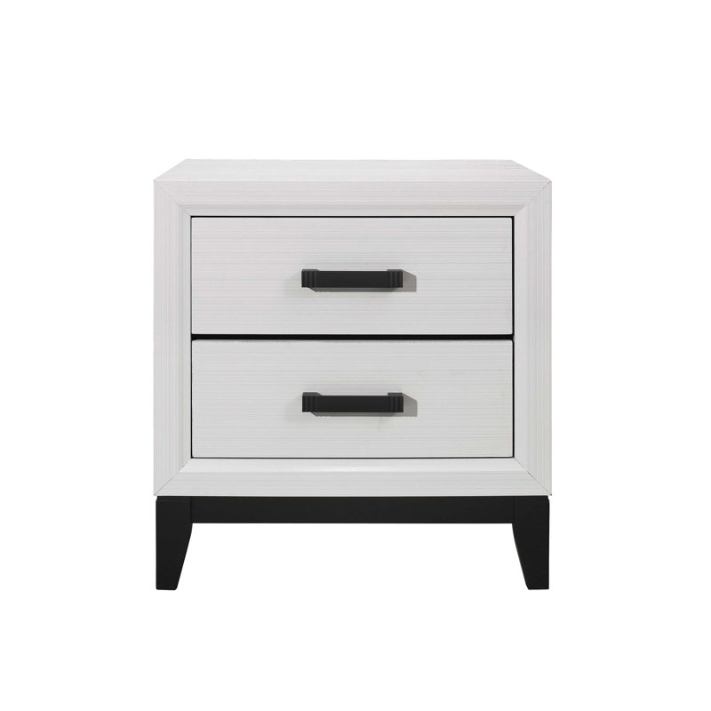 Table de chevet Mirage, Blanc