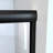 DreamLine Alliance Pro HV 56 - 60 inch W x 76 1/2 inch H Semi-Frameless Bypass Shower Door in Matte Black-69488225-121250579