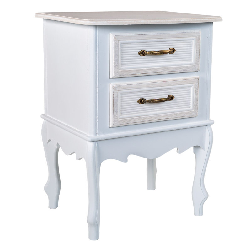 Gaston 42cm W Bedside Table