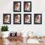 Ensemble de 2 cadres à photo simples en bois 3 po x 5 po noirs-70853702-70853705