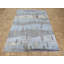 Tapis de surface en soie rectangulaire 5 pi 7 po x 7 pi 9 po one-of-kind-noué la main Dundressan