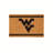 West Virginia University Large One Color Coir Mat, 36"x24"