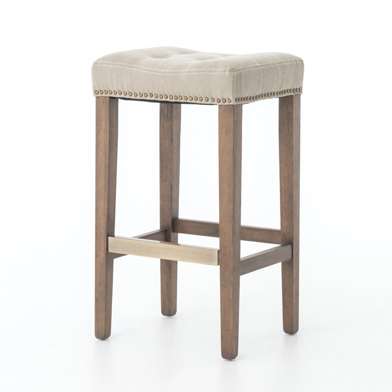 Tabouret de bar Hylie, Beige