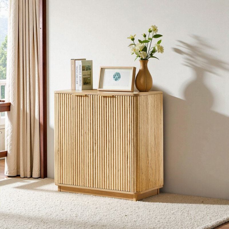 Buffet 31,5 po Wave, Chêne
