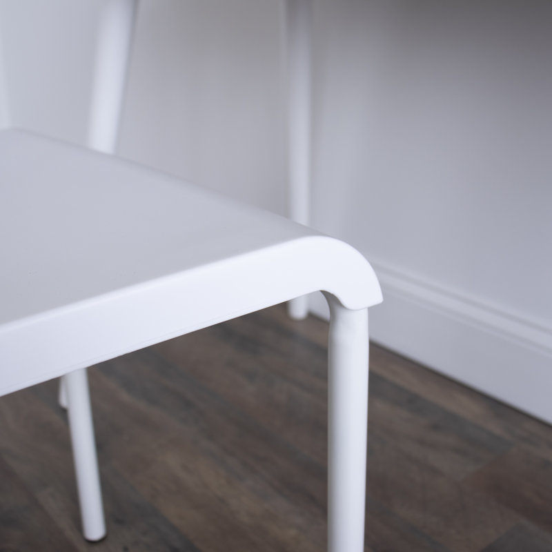Chaise d'appoint Hadsell, Blanc