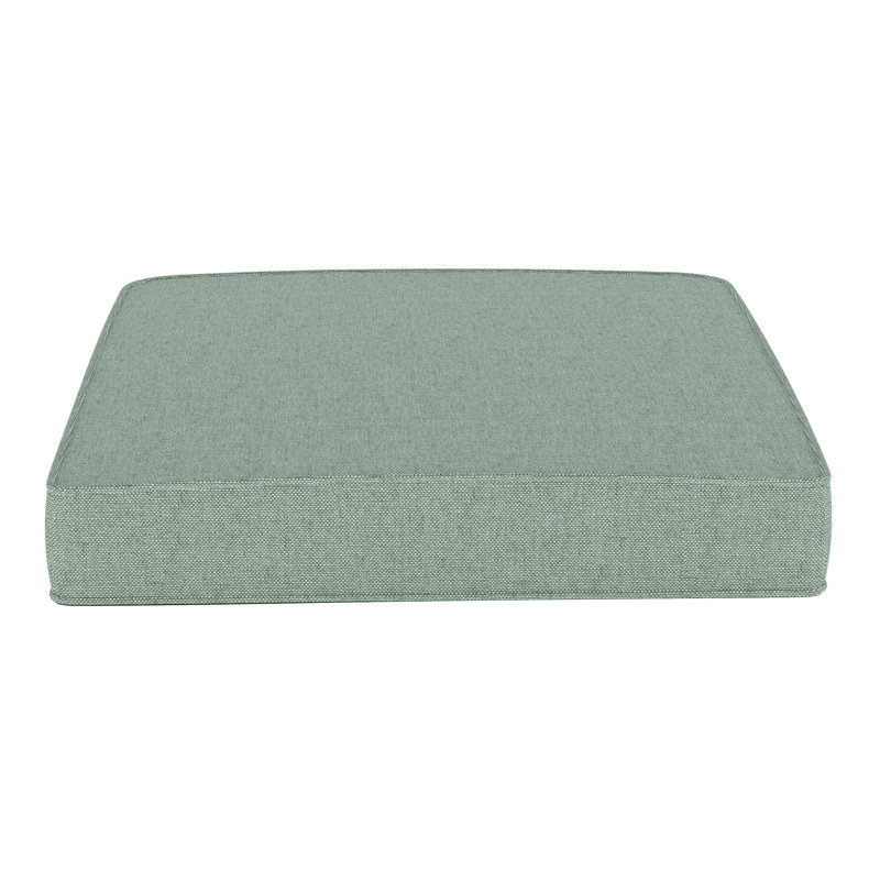 Outdoor Sunbrella® Seat Cushion, Canvas Spa Sunbrella® Canvas