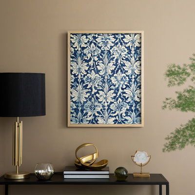 WM MORRIS Series DCIX  -Premium Framed Print -Ready to Hang - No Nails RequiRed