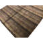 Gabbeh Striped Area Rug in Brown/Dark Brown