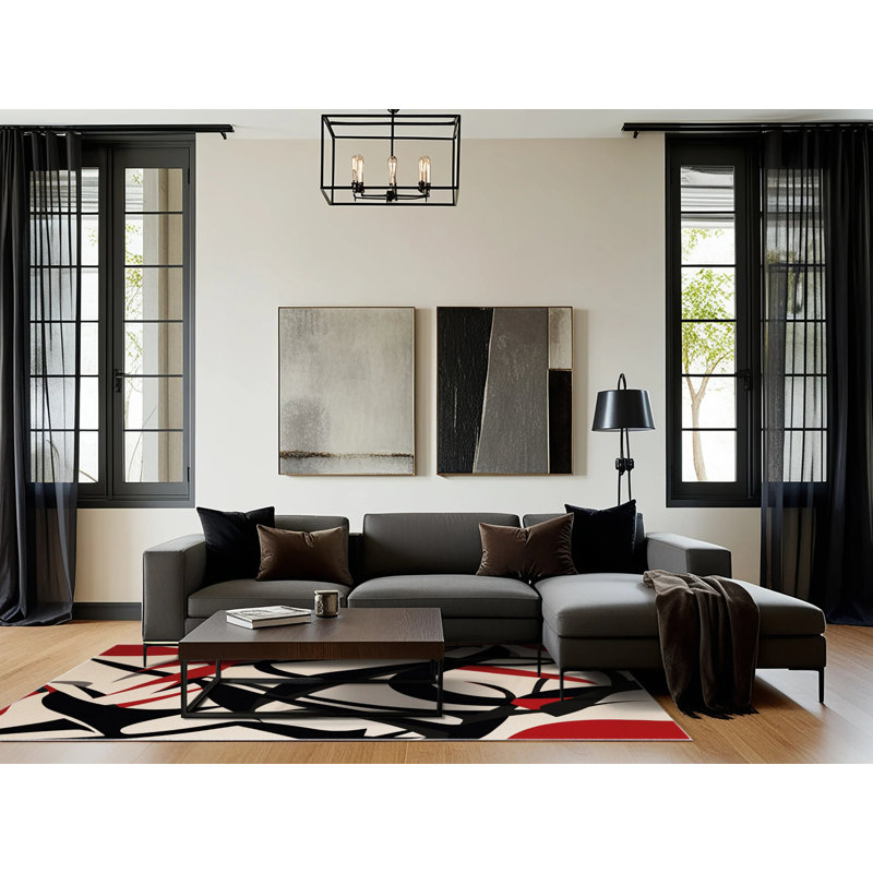 Radiant Echo Rug, Rectangle 8' x 10'