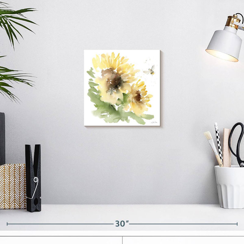 Harnek Sunflower Meadow II, 10" H x 10" W