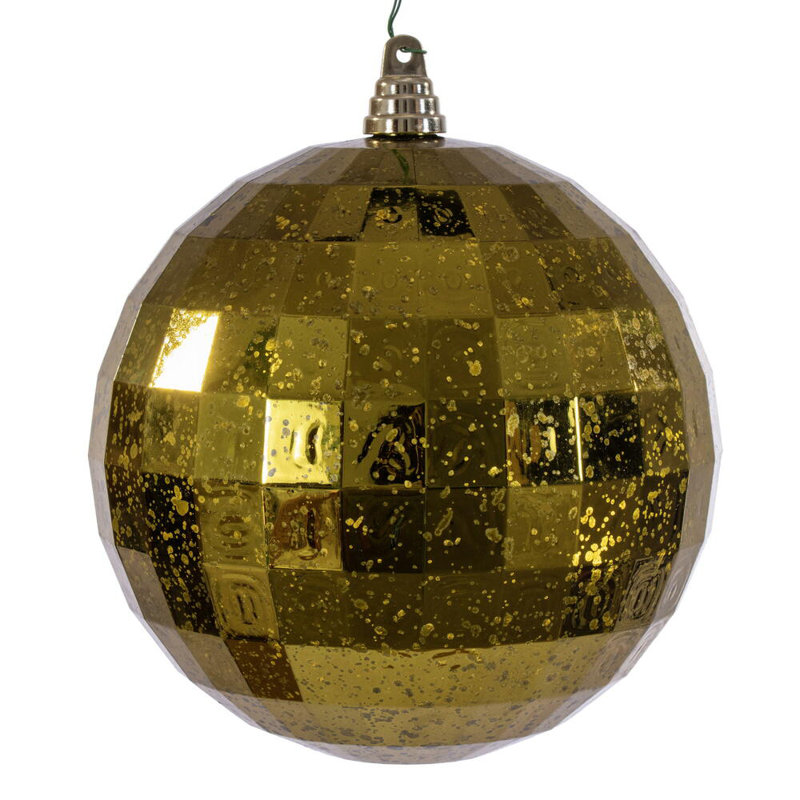 Ornement en miroir 8 po., Olive