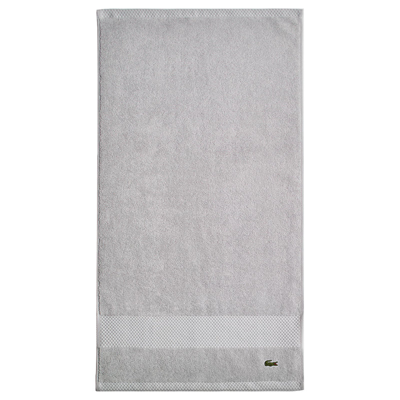 Lacoste Heritage 16X30 Cotton Hand Towel, 100% Supima Cotton, Micro-Fresh® Anti-Microbial, Micro Chip