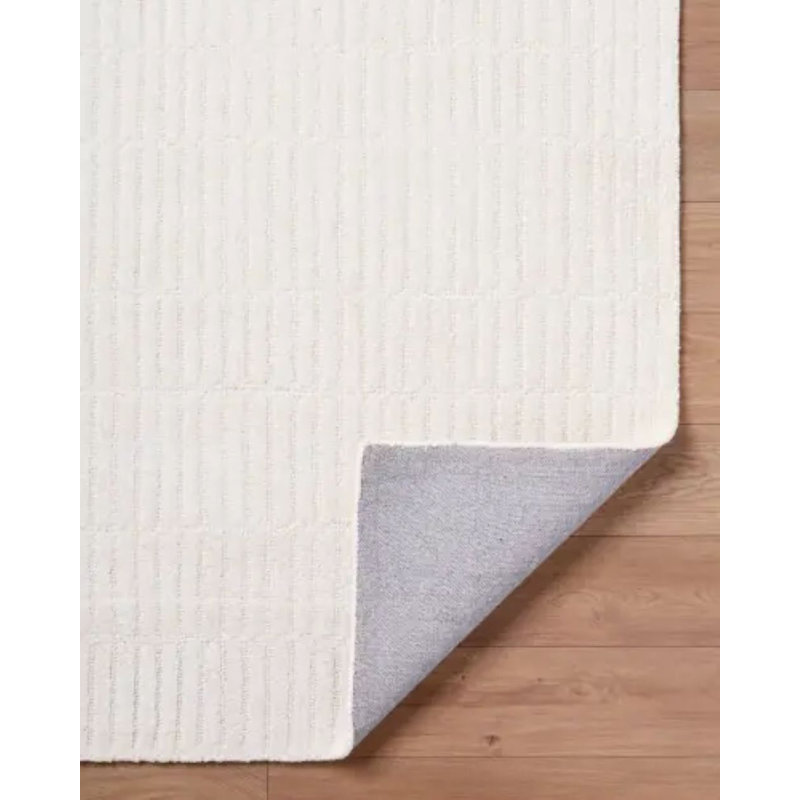 Tapis touffeté à la main Vista, Ivory, Rectangle 10' x 14'