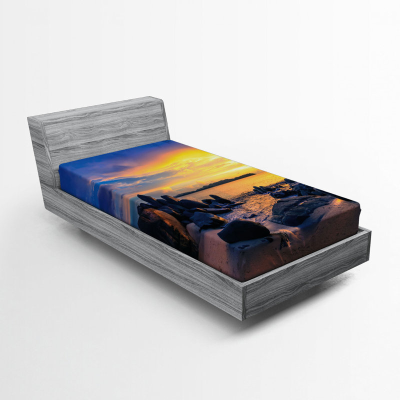 Microfiber Fitted Sheet, Twin Fitted Sheet