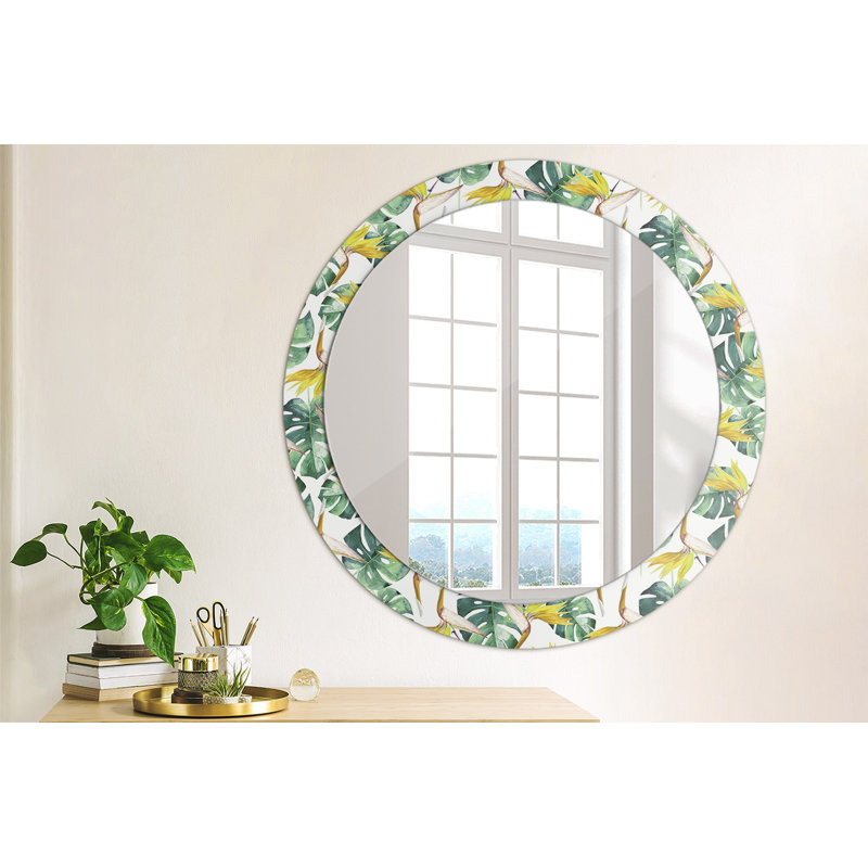 Huldar Glass Flat Wall Mirror