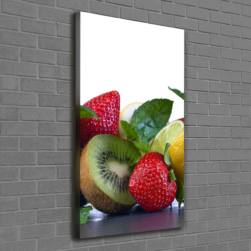 Fruits - Wrapped Canvas Print