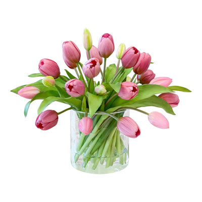 Tulip Arrangement in Vase