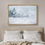 «Abstract Forest Winter Country Snowy Landscape», reproduction d'art sur toile encadrée-107118090-107118094