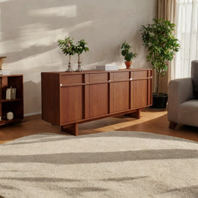 Retro Style Boxwood Entry Cabinet 70.8'' Sideboard