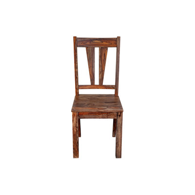 Chaise en bois massif Ringgold