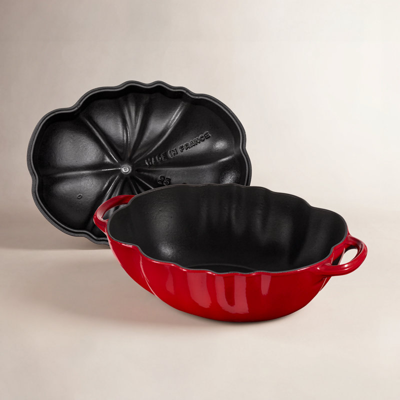 3.06-qt Non-Stick Cast Iron Novelty Dutch Oven