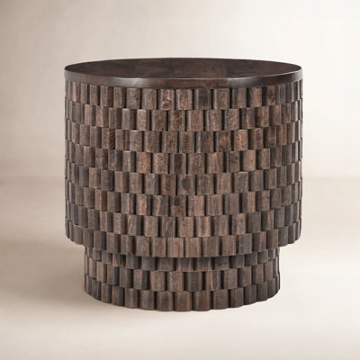 Abshire 25" Solid Wood End Table