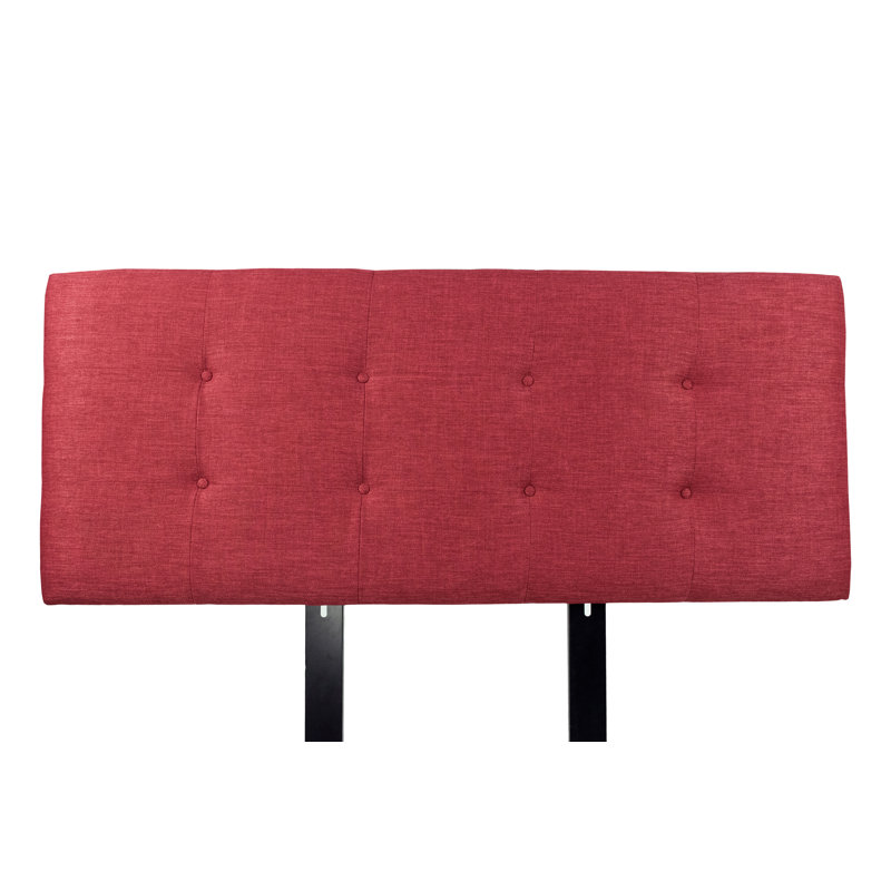 Zaylee Upholstered Headboard, King, Ruby