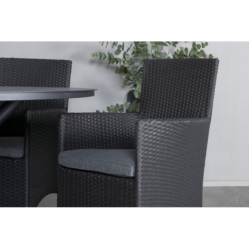 Blotz Dining Set, Black