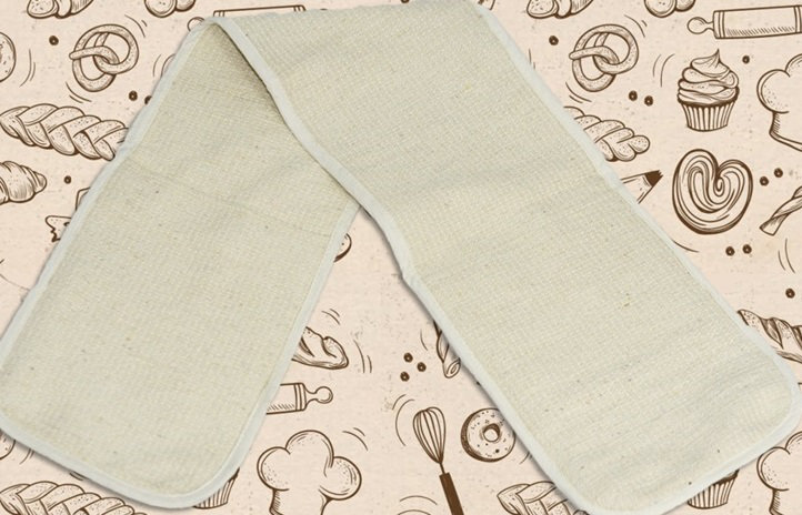 Le Chateau Textiles Solid Colour Cotton Oven Mitt