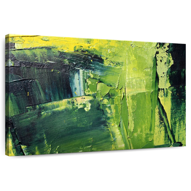 Avery Impasto Abstract, 34" H x 51" W