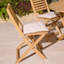 Rowlinson Ashdown Folding 8 Seat Oval Dining Set with Cushions