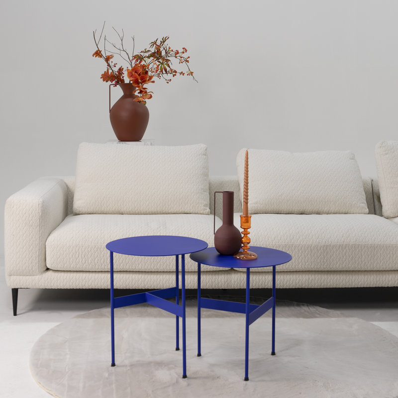 MIRA End Table, Blue