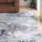 Pressley Abstract Ivory/Gray/Green Area Rug-1010783557