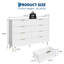 40 cm W Chest of 8 Drawers-765149673