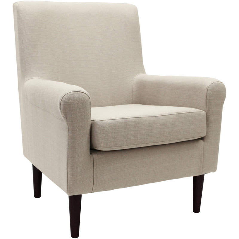 Ronald Upholstered Armchair, Toupe